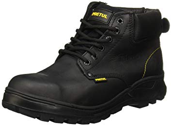 ZAPATO INDUSTRIAL ANTIDERRAP. C CUBO ACERO 26 N.8 TRUPER PRETUL