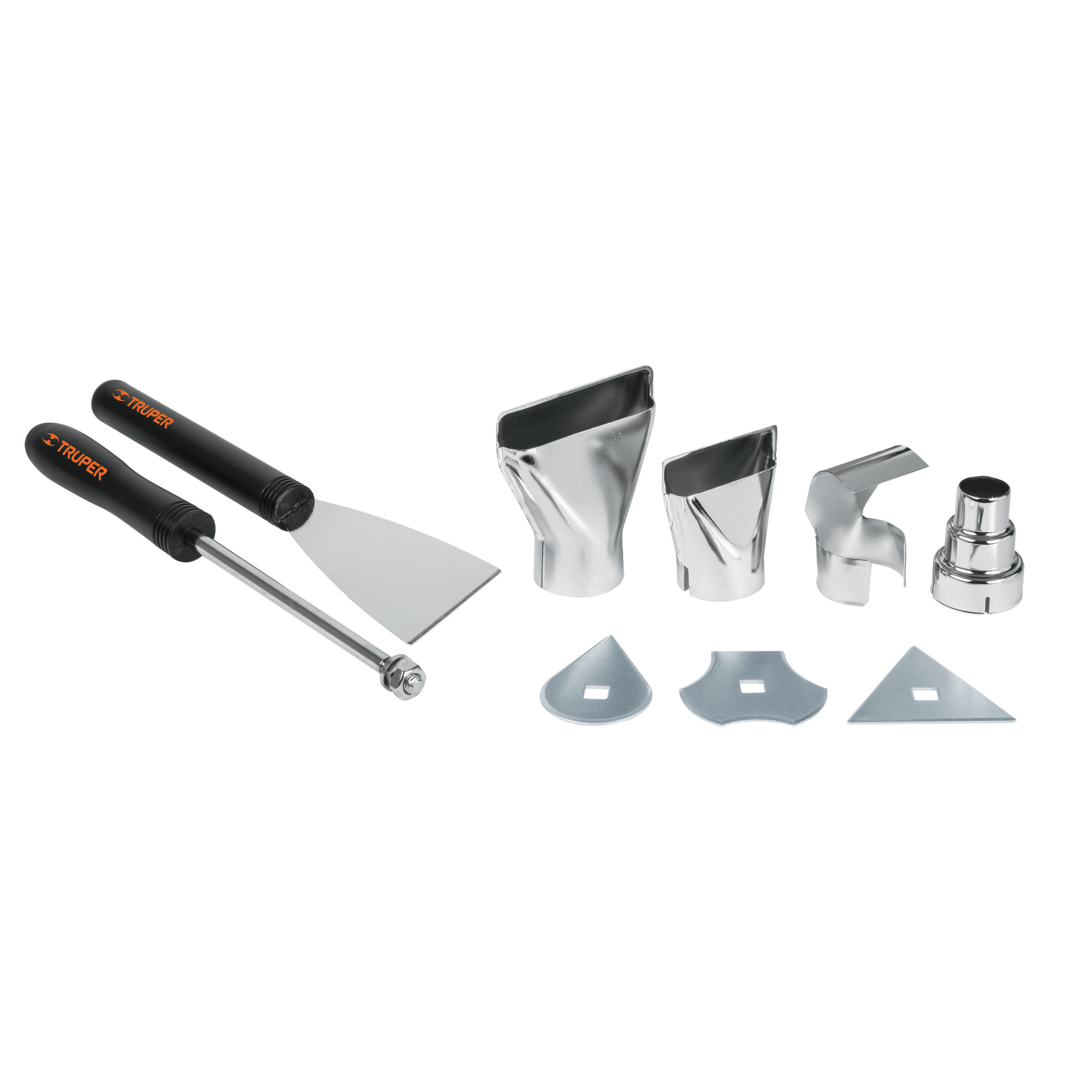 PISTOLA DE CALOR PROF. 127V 2000W 16A CON KIT CALAFATEO TRUPER 16432