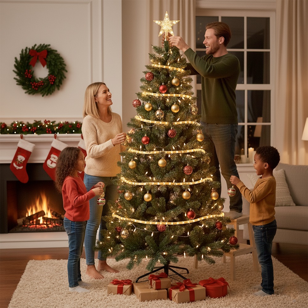 ARBOL NAVIDAD 7 PIES REF-7017