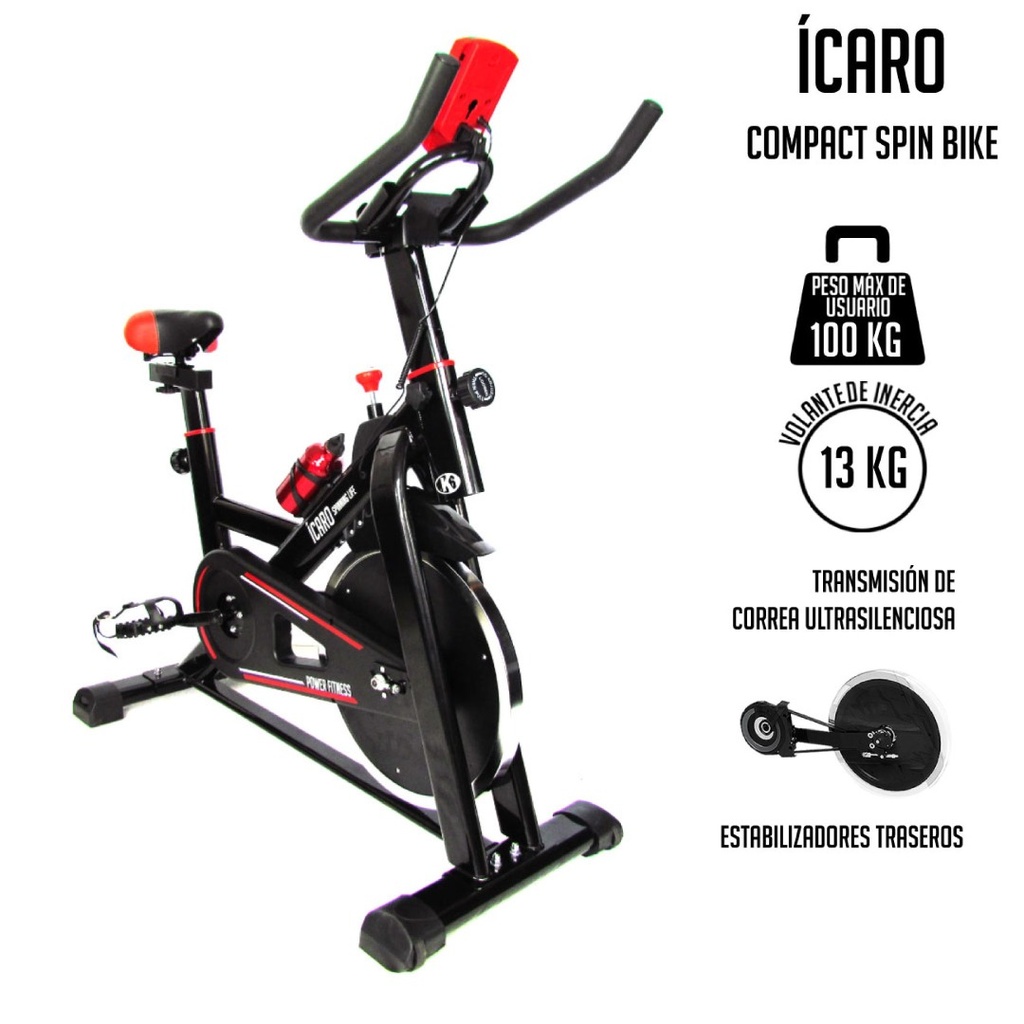 BICBICLETA ESTACIONARIA ICARO K6 13KG 66139