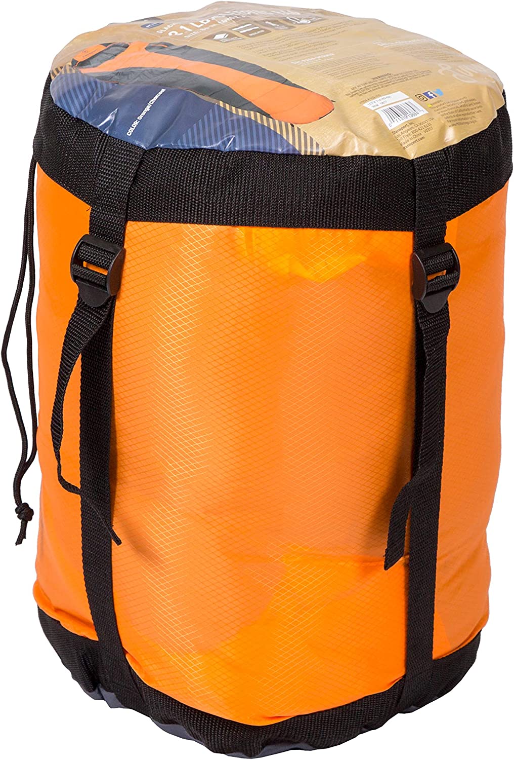 BOLSA P/DORMIR TRANSPORT 86X34PULG MUMMY GLACIER 518-100