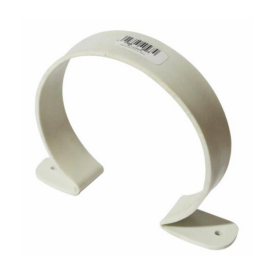 ABRAZADERA P/BAJANTE RED. 4PLG. CANOA LISA PVC AMANCO 913488