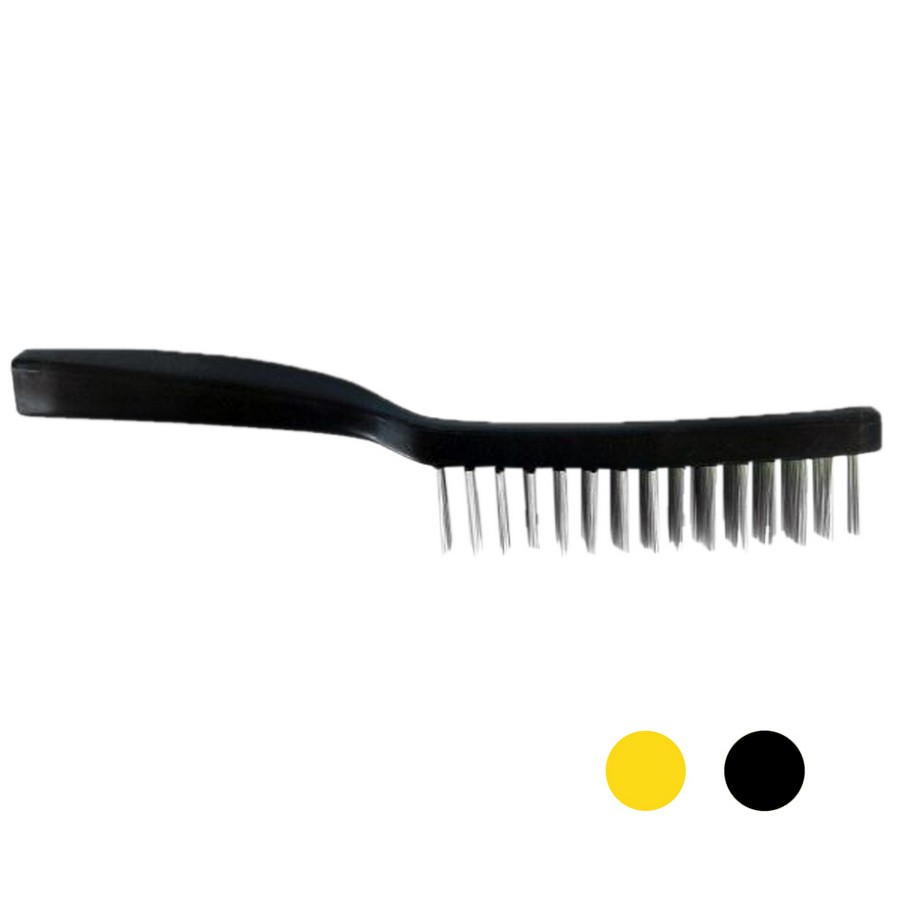 CEPILLO ALAMBRE C/MANGO HULE 15X6 UYUS EBP06U