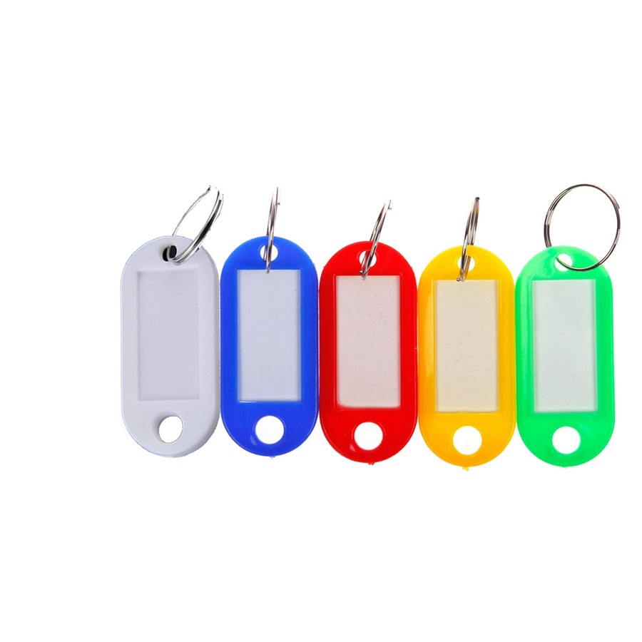 LLAVEROS PLASTICOS 10 PZS F-1139