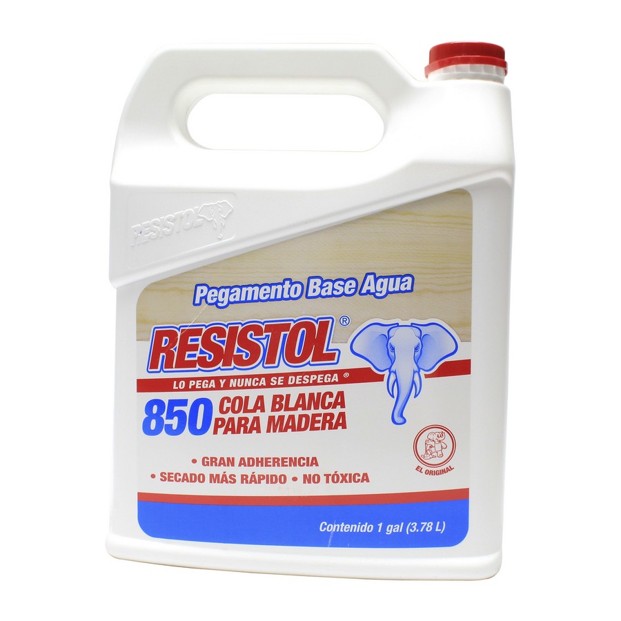 PEGAMENTO COLA BLANCA RESISTOL 850 GALON FULLER