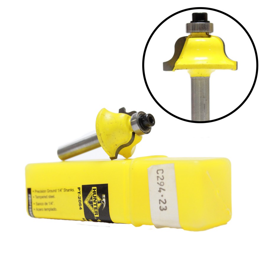 BROCA ROUTER ARCO EN S 1/4 X 1/2 PULG PT-1163 / PT-2064 (DESC)