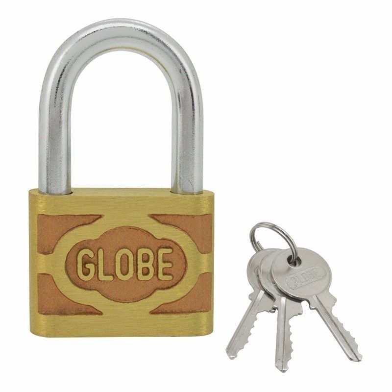 CANDADO GLOBE BRONCE 50 MM
