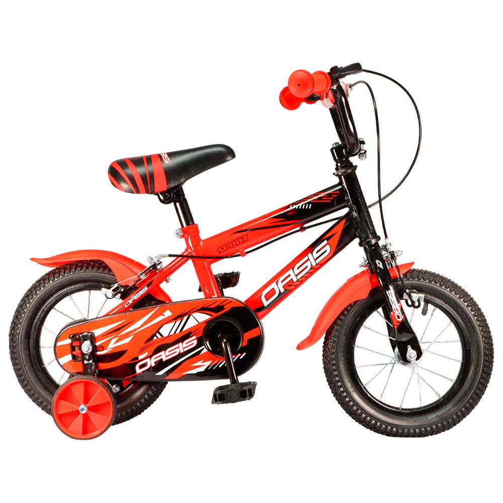 BICICLETA NIÑO OASIS RIN 12 ROJO OA-EV12120