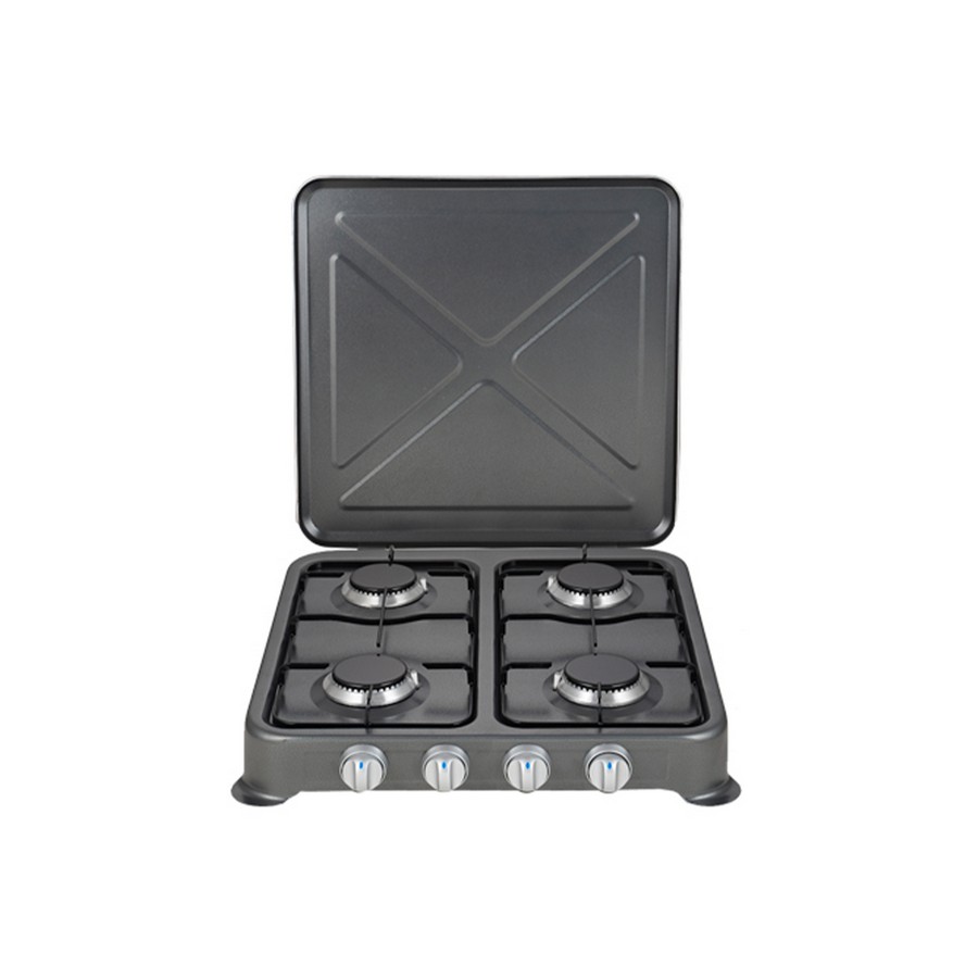 COCINA GAS 4 Q. DELUXE EF-5962G(S)