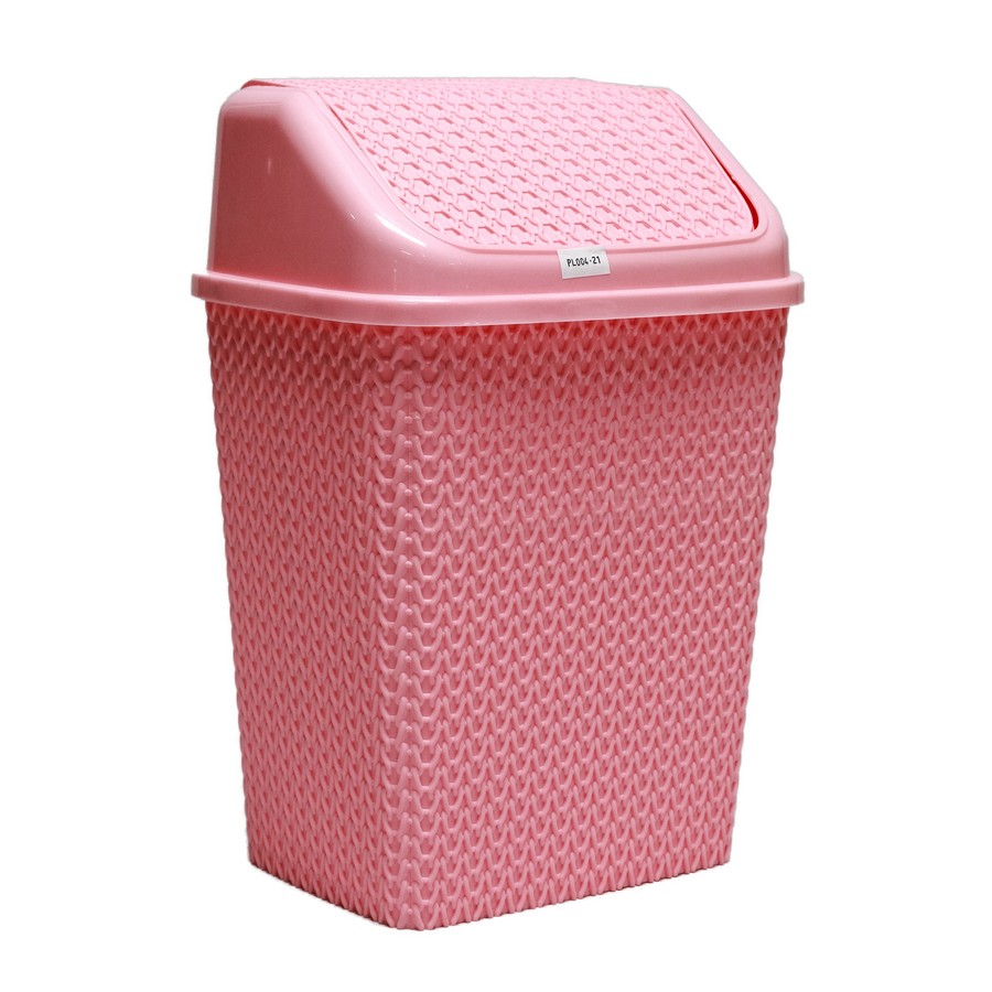 BASURERO PLASTICO TIPO RATTAN 0026
