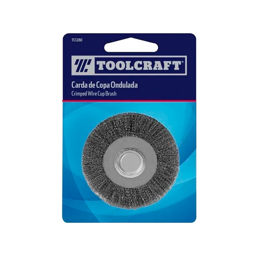 CEPILLO CIRCULAR P/ESMERIL ONDULADO 6 PULG X 1 1/4 PULG 11520/TC1280