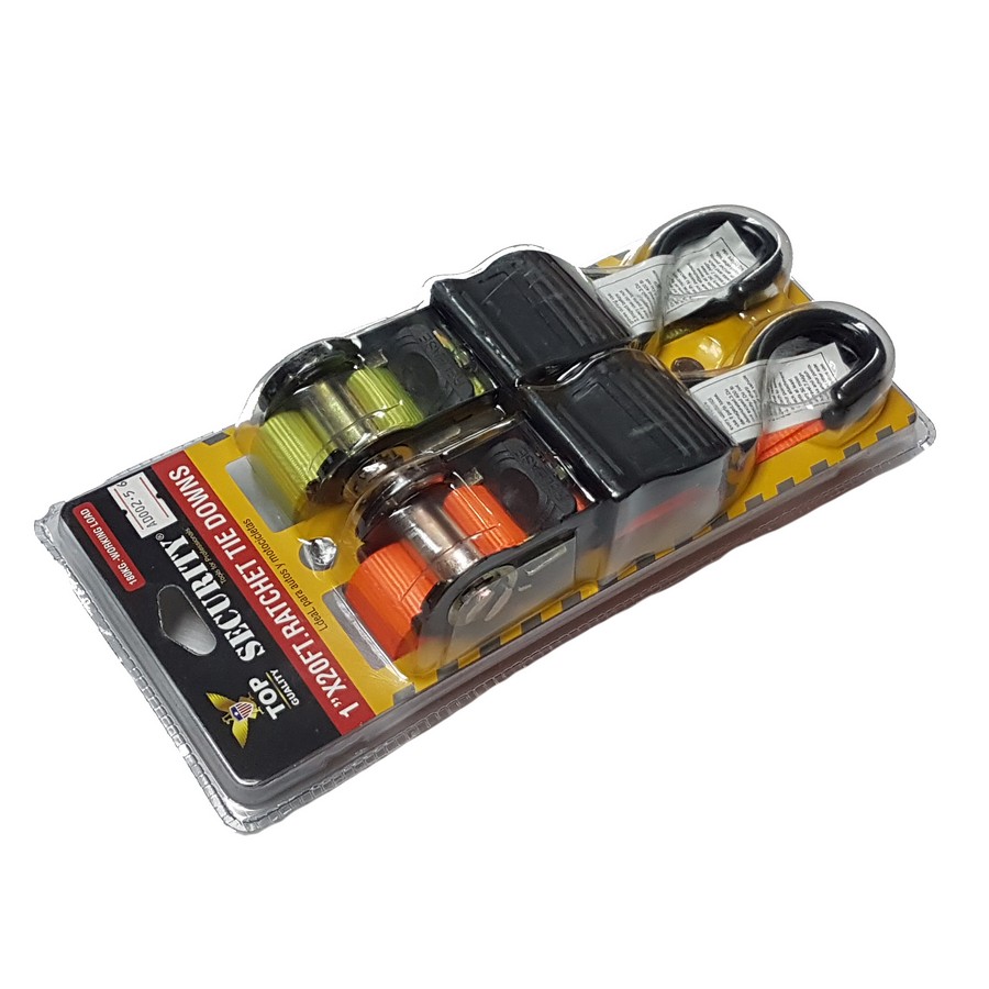 CINCHO TENSOR CON RATCHET 2PCS A136-C63021 YZ (DESC)