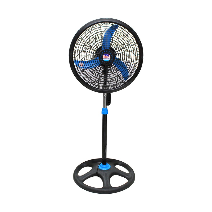 VENTILADOR PEDESTAL 18PULG AZUL LT-1709-BLUE