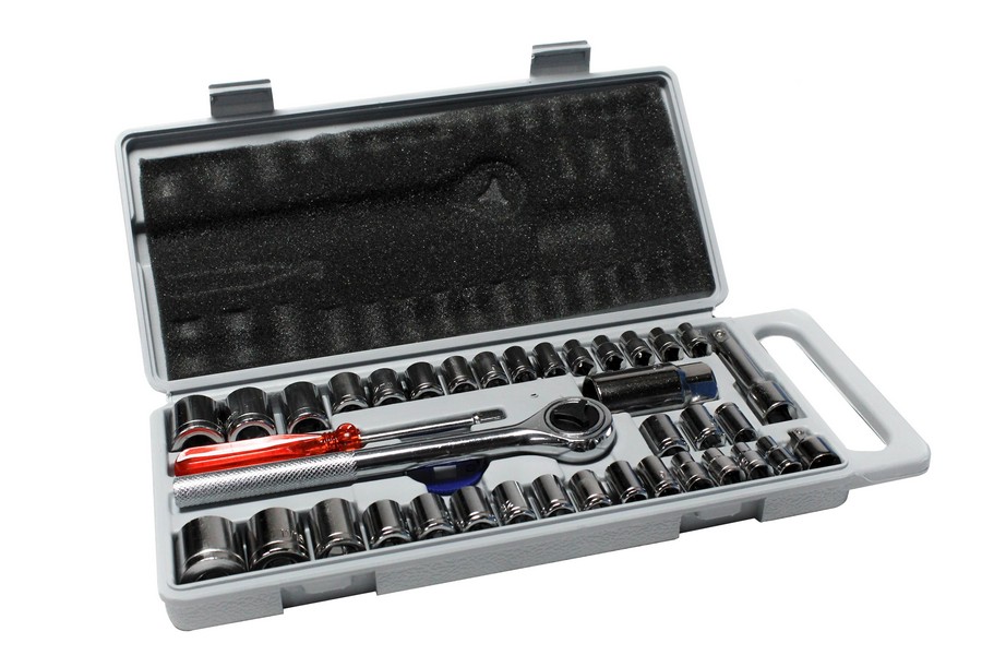 KIT CUBOS + DESARMADOR 40 PZS 24220/WF2040