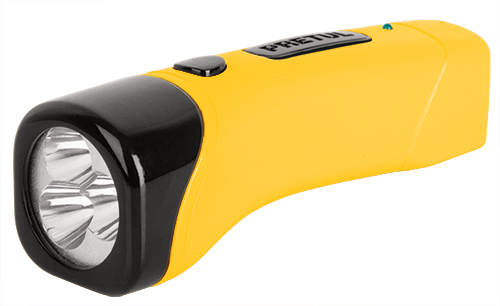 LAMPARA DE MANO RECARGABLE 3 LED 10LM TRUPER/PRETUL 24050