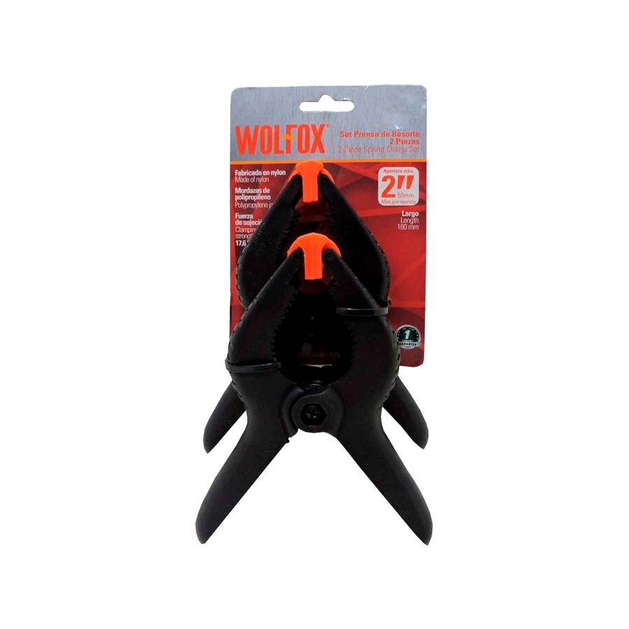 PRENSA D/RESORTES P/CARTPINTERO (2 PZS) WF0711 (DESC)