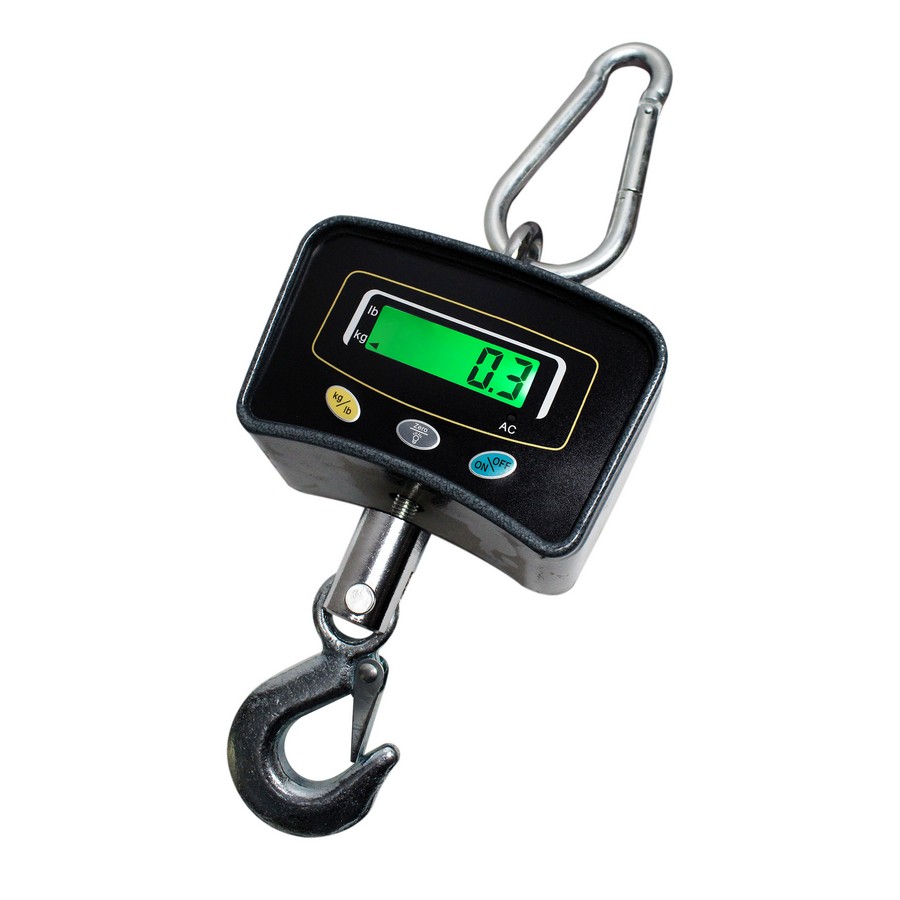 BASCULA ELECTR. D/GANCHO 500 KG/LB  AC-1224