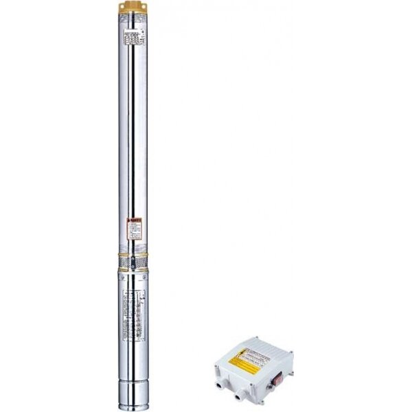 BOMBA PARA AGUA SUMERG. AQUASTRONG 1HP 4 PULG 220V 4SAM4/7 CON CAJA