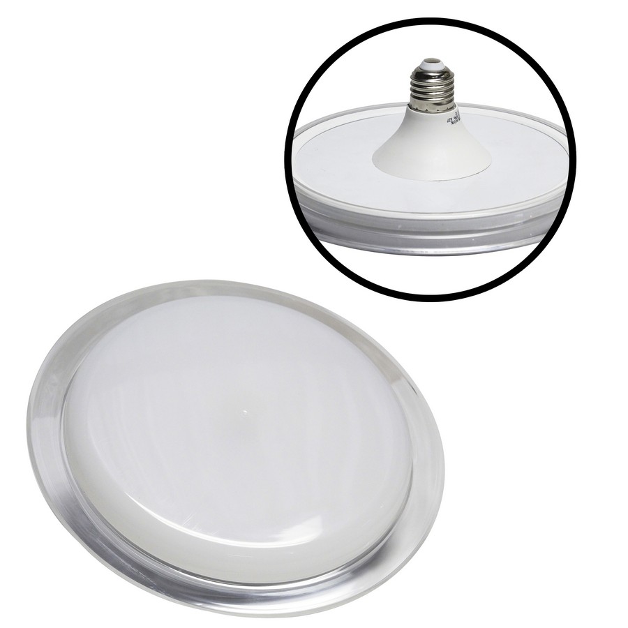 LAMPARA LED TECHO C/ROSCA E27 30W A105-UFO-30W