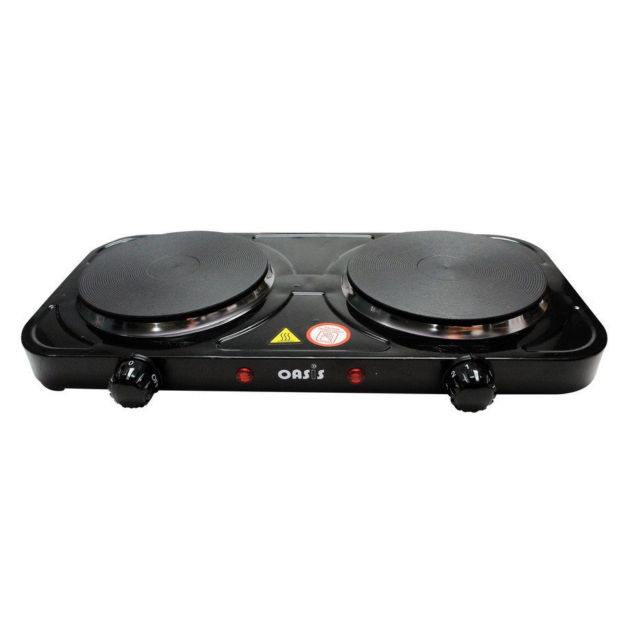 COCINA ELECTRICA 2 HORNILLAS PLANAS OA-8010