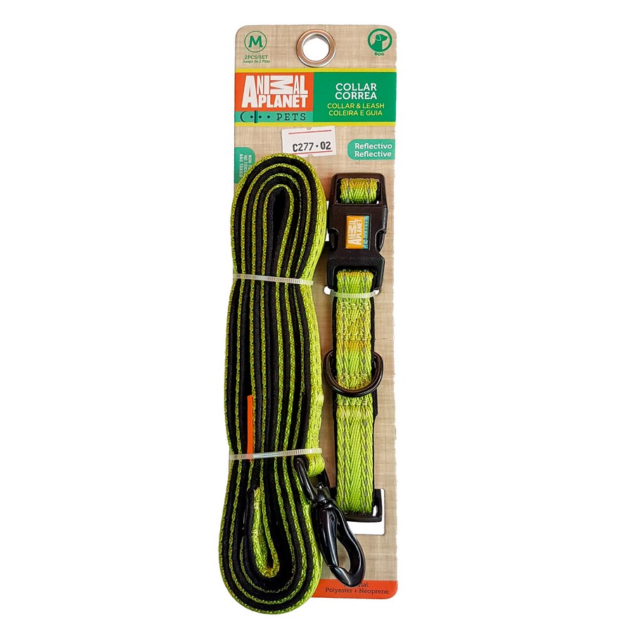 COLLAR + CORREA P/ MASCOTA (M) AP-D715-355