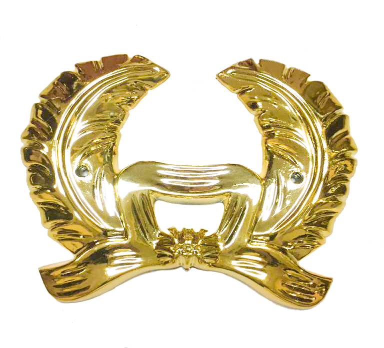 ATAUD LATERAL LAUREL PEQUEÑO ORO RM33