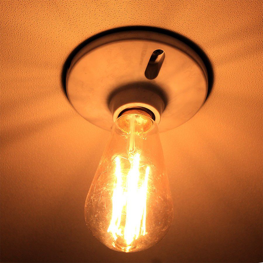 BOMBILLO LED VINTAGE 5W LUZ AMARILLA T/PERA 110-130V GE-71061WW