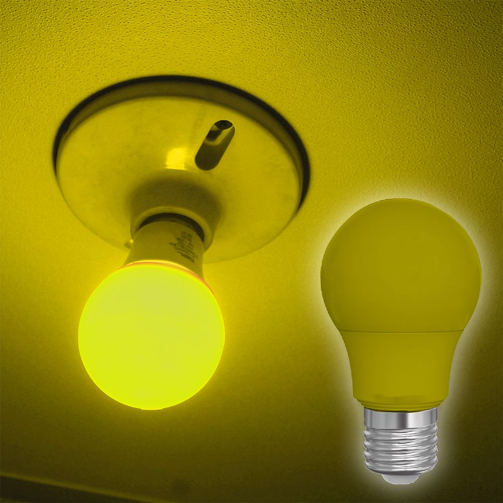 BOMBILLO LED 5W C/AMARILLO GE-73040YW