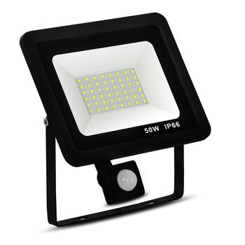 LAMPARA LED TIPO REFLECTOR C/SENSOR MOV. 30W A105-FLS-30W