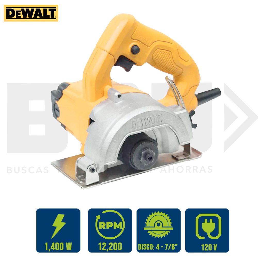 CORTADORA CERAMICA/MARMOL 5PLG. 1400W DEWALT DW862W-B3