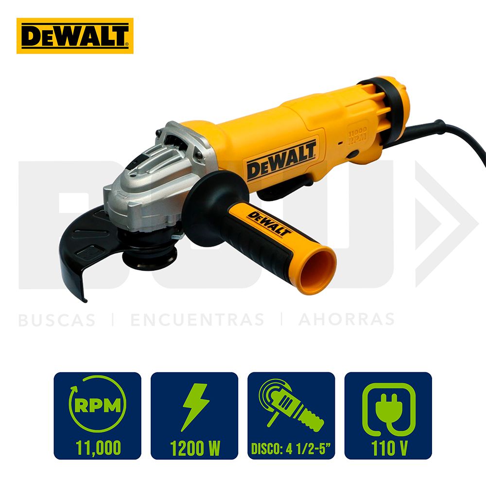 PULIDORA 4 1/2PLG. 1200W DEWALT DWE4212-B3