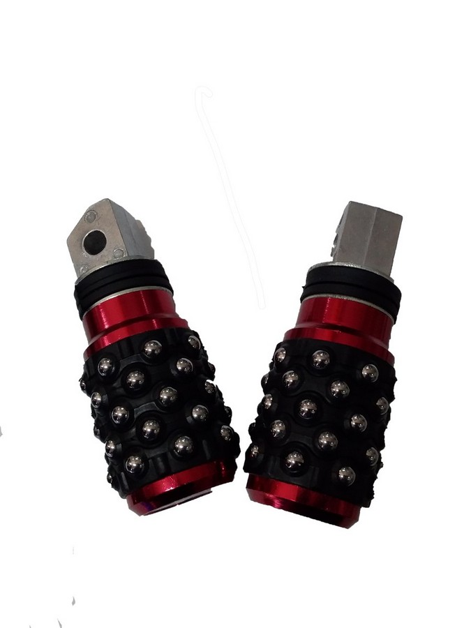 ESTRIBO P/MOTO ROJO TM-1003-R (PAR) (NC)