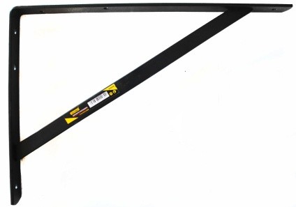 SOPORTE C/REFUERZO NEGRO 15X25X20CMS SOE150 (PAR)