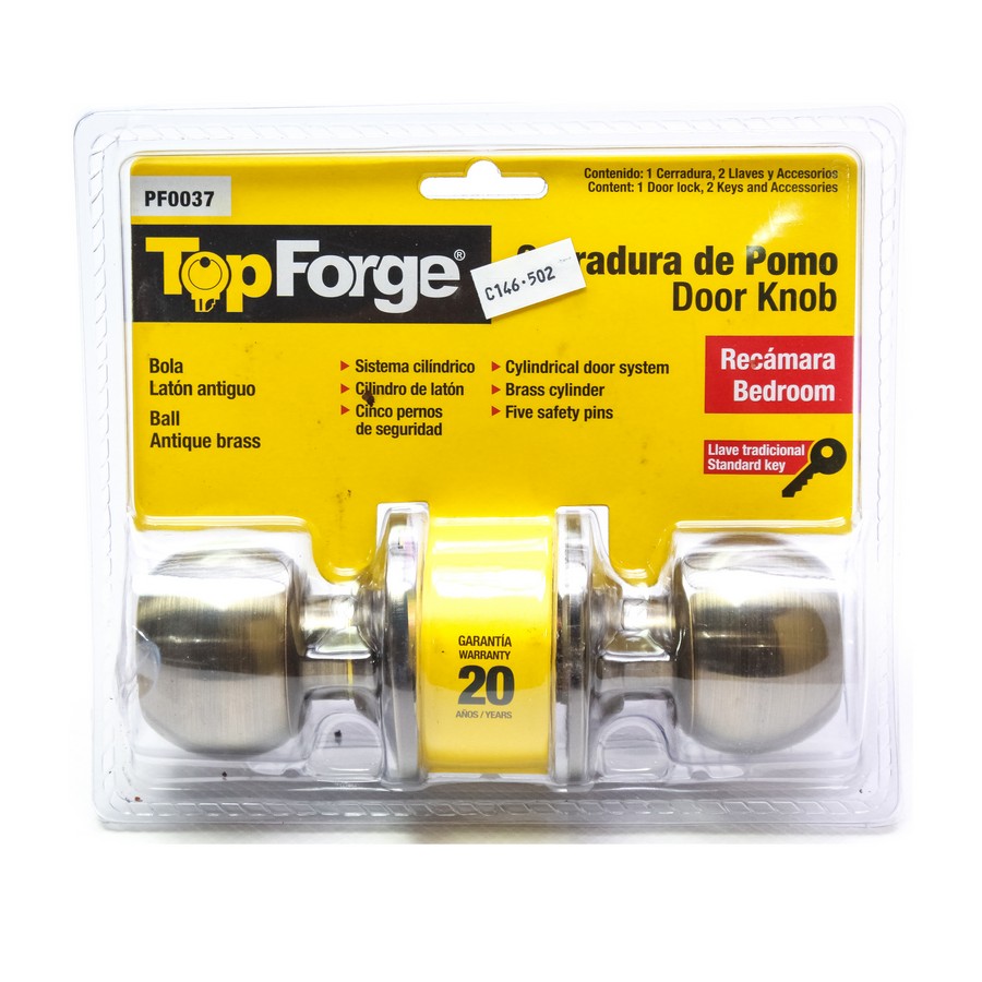 CERRADURA TOOLCRAFT C/LLAVE  43470/PF0037 AB (NC)