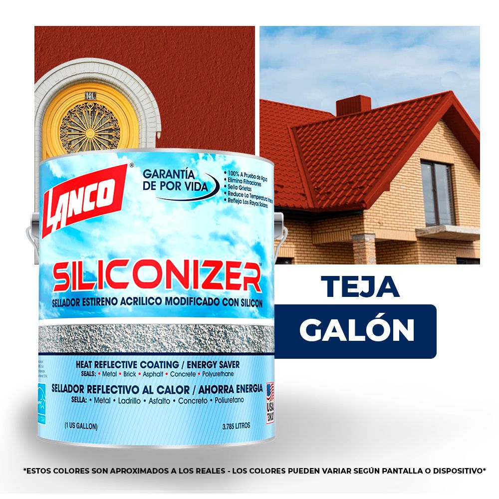 IMPERMEABILIZANTE SILICONIZER TEJA GAL. LANCO RC-227-4