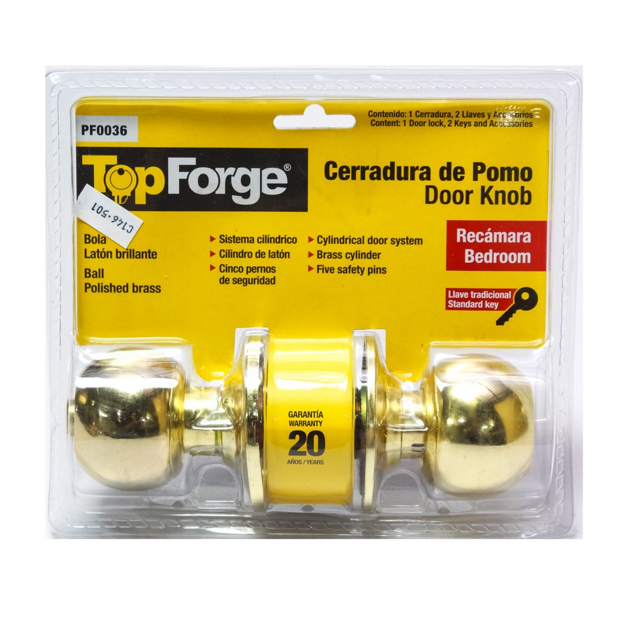 CERRADURA TOOLCRAFT C/LLAVE 43473/PF0036 PB (NC)