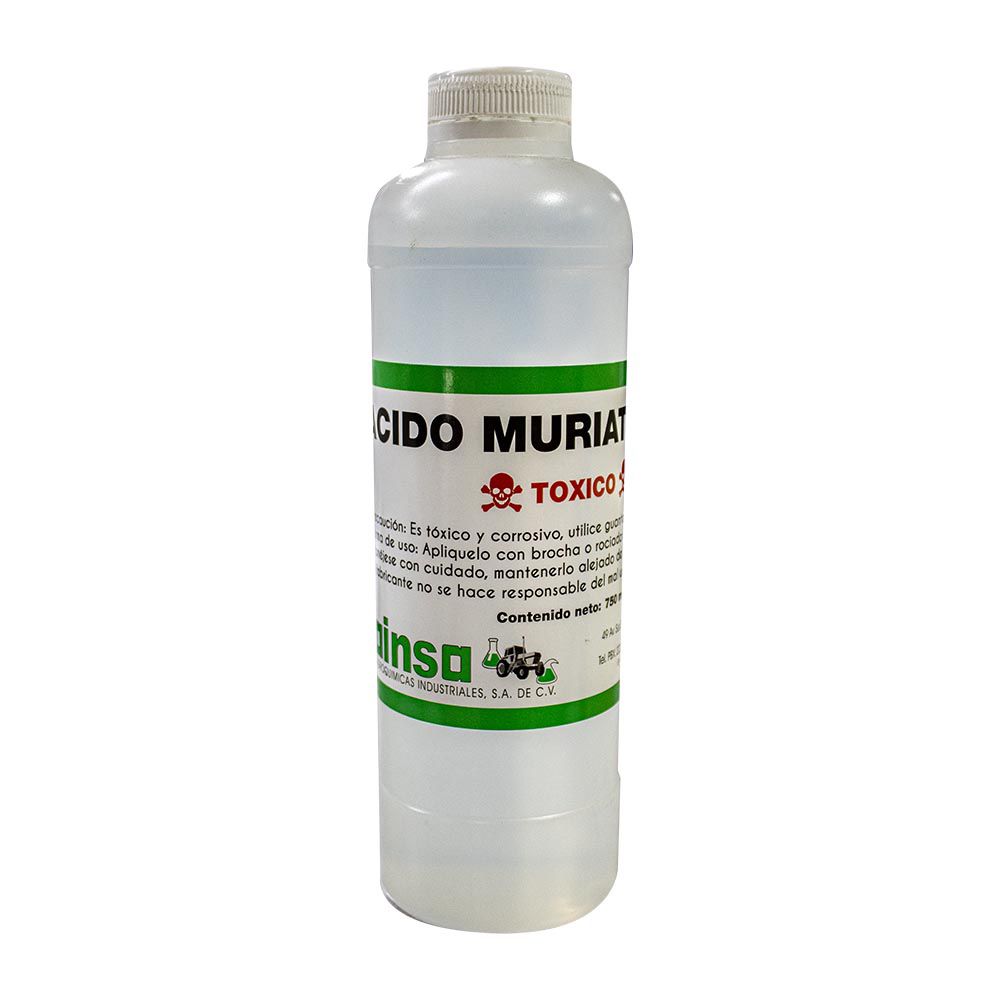 ACIDO MURIATICO -D- BOTELLA 750ML AINSA