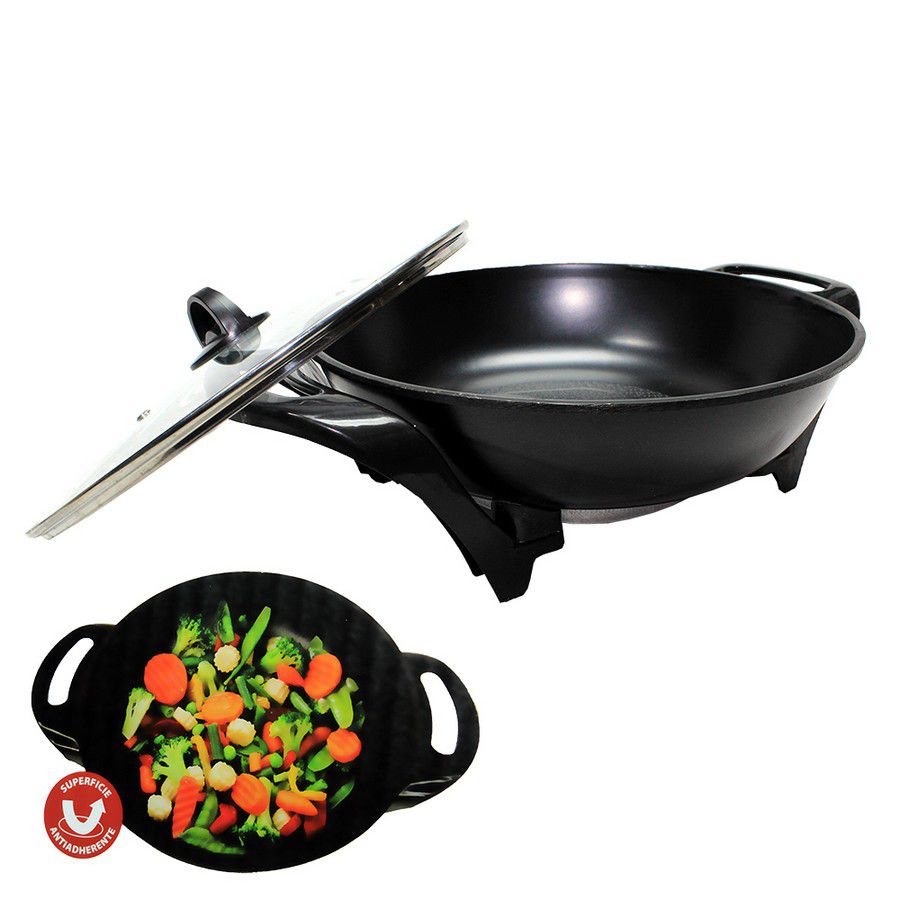 SARTEN ELECTRICO TIPO WOK 32CMS LT-W32CM