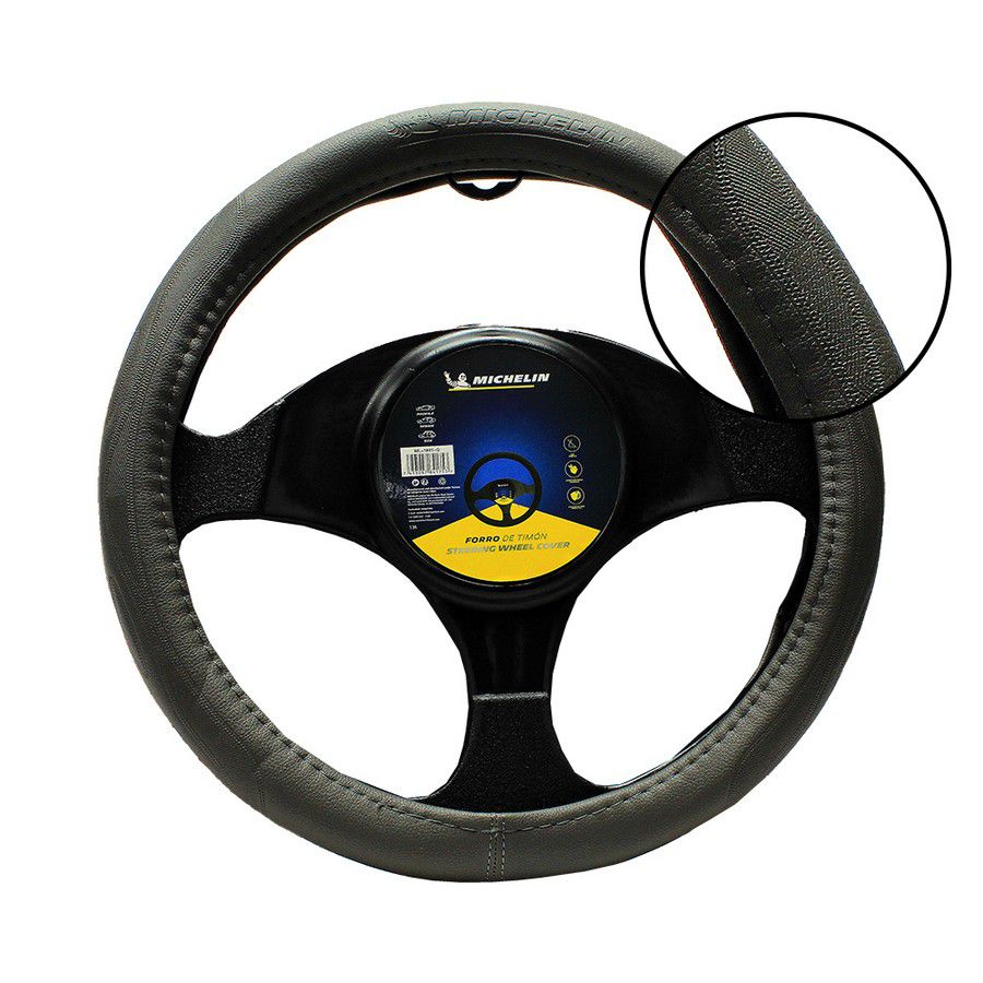FORRO P/TIMON AUTO MICHELIN GRIS ML-1001-G