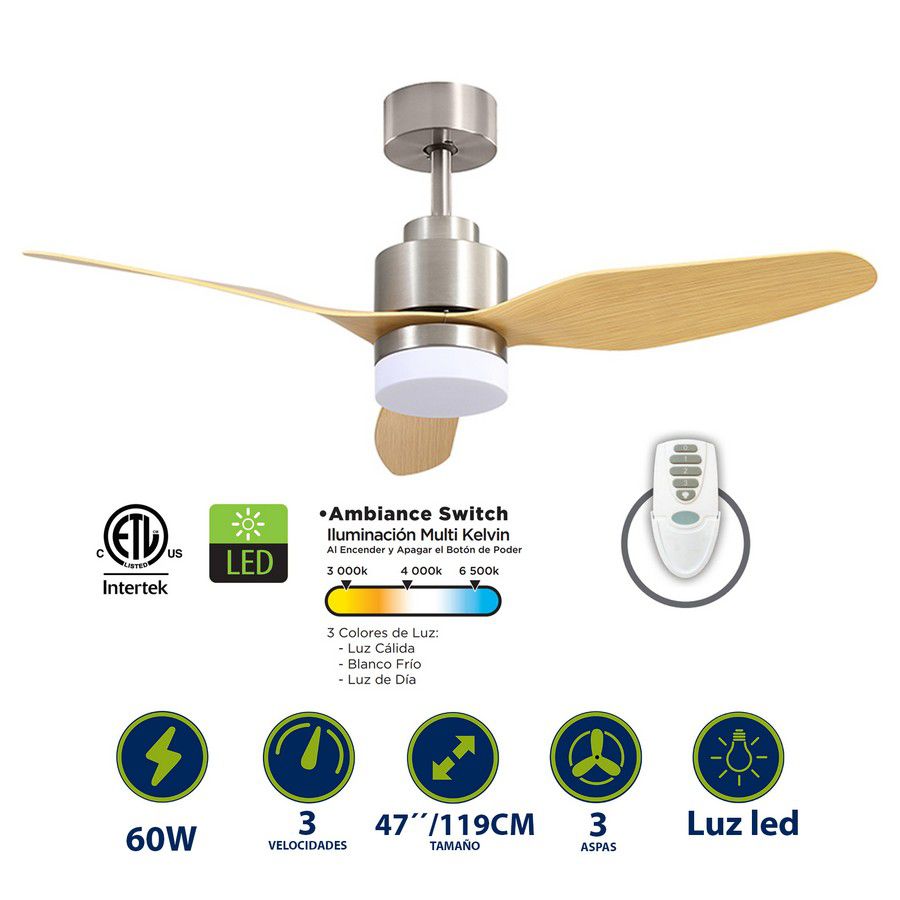 VENTILADOR CYGNUS 47 PULG  72924