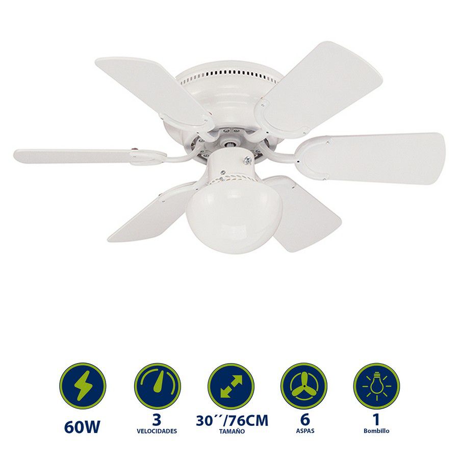 VENTILADOR PETITE 30 PULG 78108 BLANCO