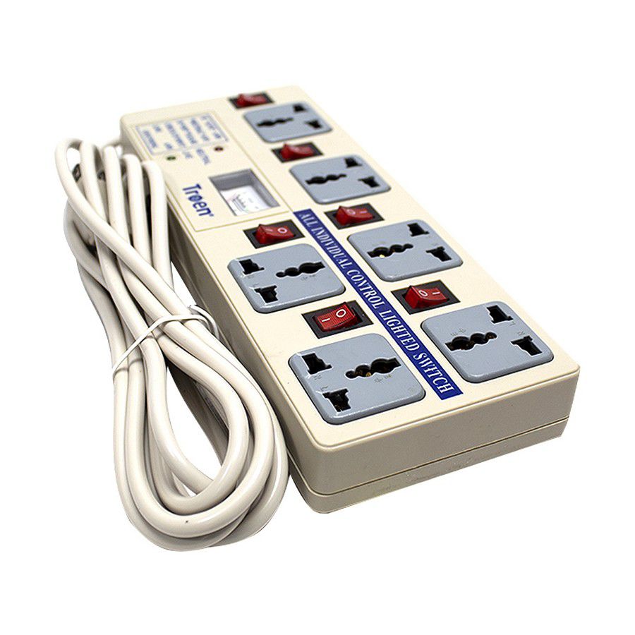 REGLETA ELECT. 3MTRS 6 SALIDAS 7A136-FL516