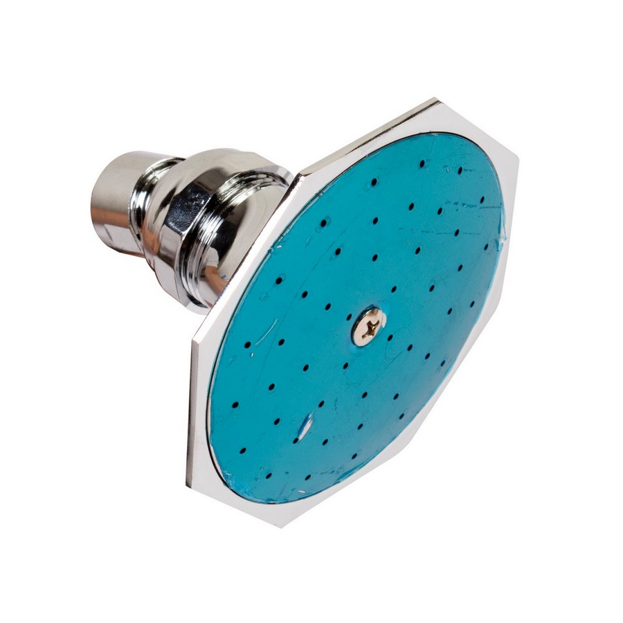 REGADERA METAL CON NIPLE 6 PULG 122-03