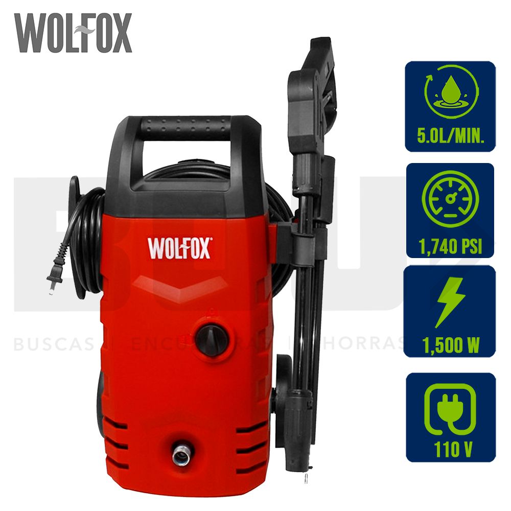 LAVADORA PRESION 1,740PSI 1500W 110V WF0612 (NC)