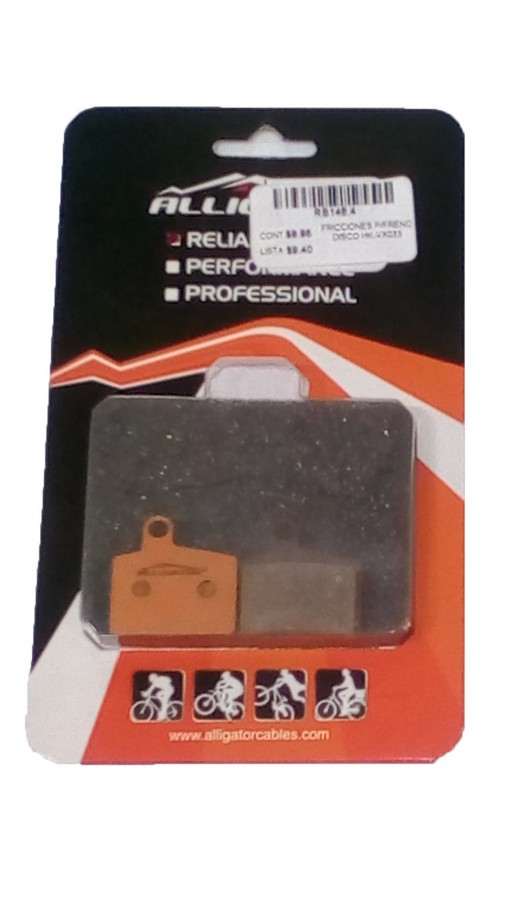 FRICCIONES PARA FRENO DISCO HK-VX033 (PAR)