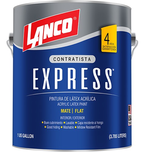 PINTURA EXPRESS LATEX BLANCO GLN LANCO