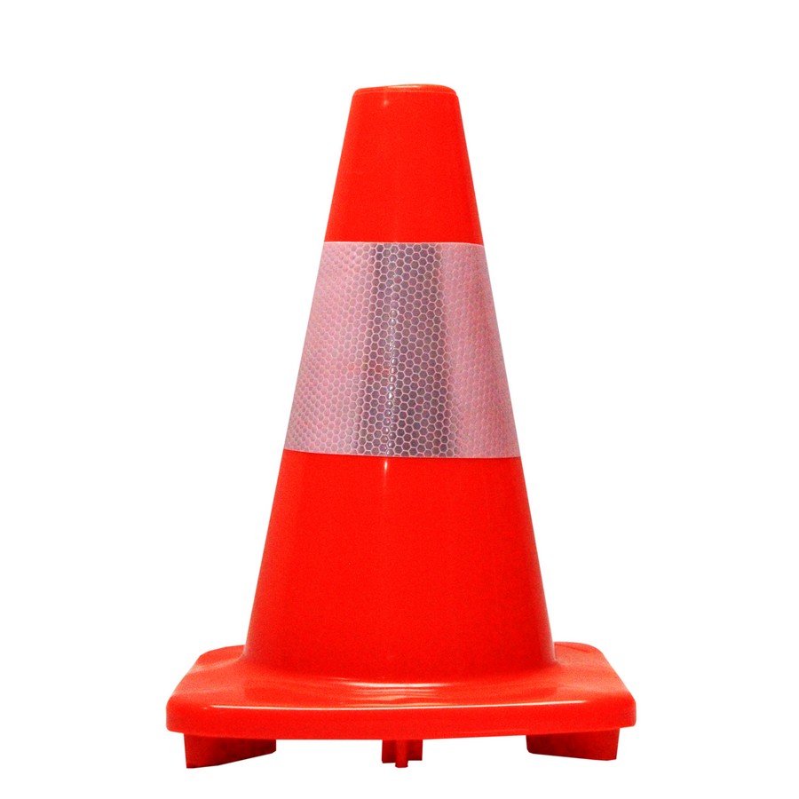 CONO PARA SEÑALIZ CON BANDA REFLEC. 30CMS RY2043-1-30