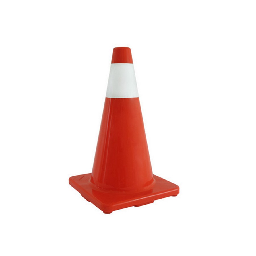 CONO P/SEÑALIZ C/BANDA REFLEC. 45CMS RY2043-1-45