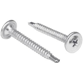 TORNILLO CAB. CRUZ PTA. BROCA GALV. 1 PULG. (CIENTO) TRUPER/FIERO 44647