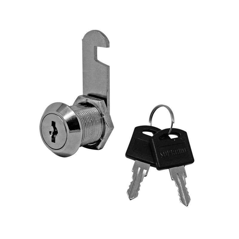 CERRADURA GANCHO CROMO SOPRANO 31MM 6202-2511-01P (NC)